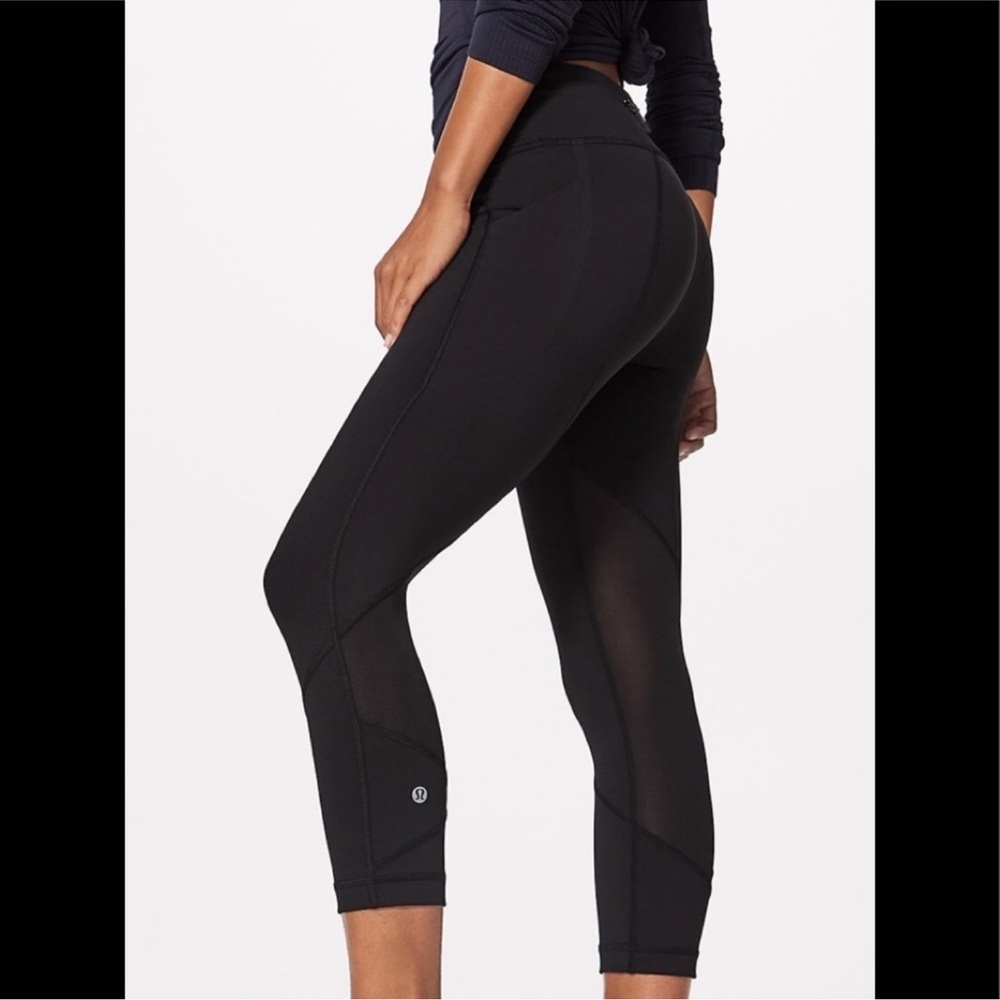 Lululemon Speed Up Crop 21” W6AL7S Leggings Medium-Rise Workout Yoga